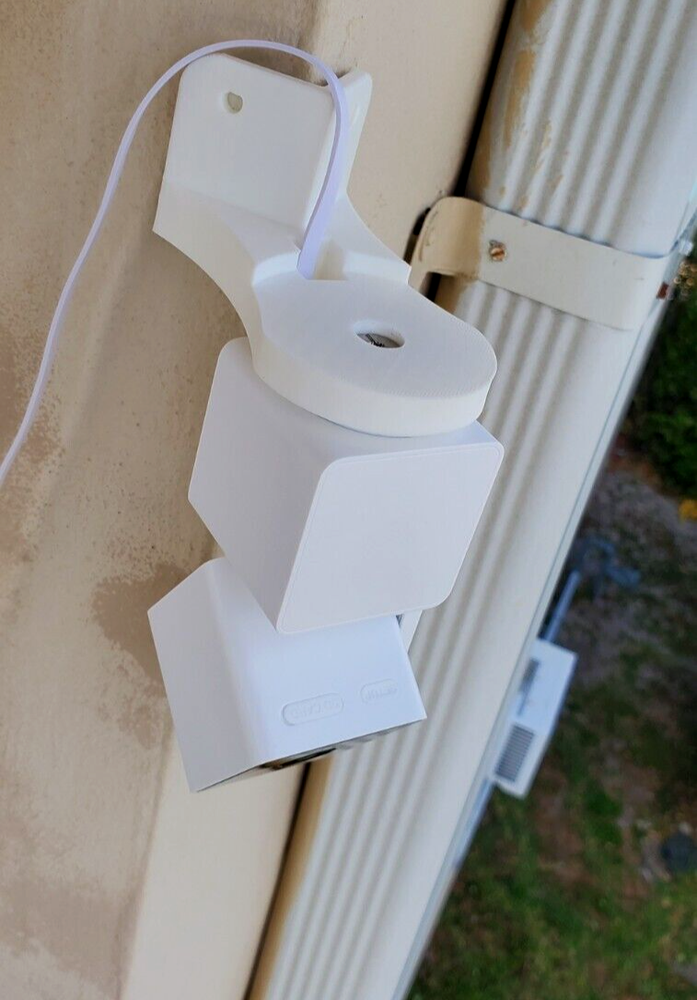 WYZE CAM PAN V3 Corner Mount Wall Bracket for Hanging Security Camera 3D Printed