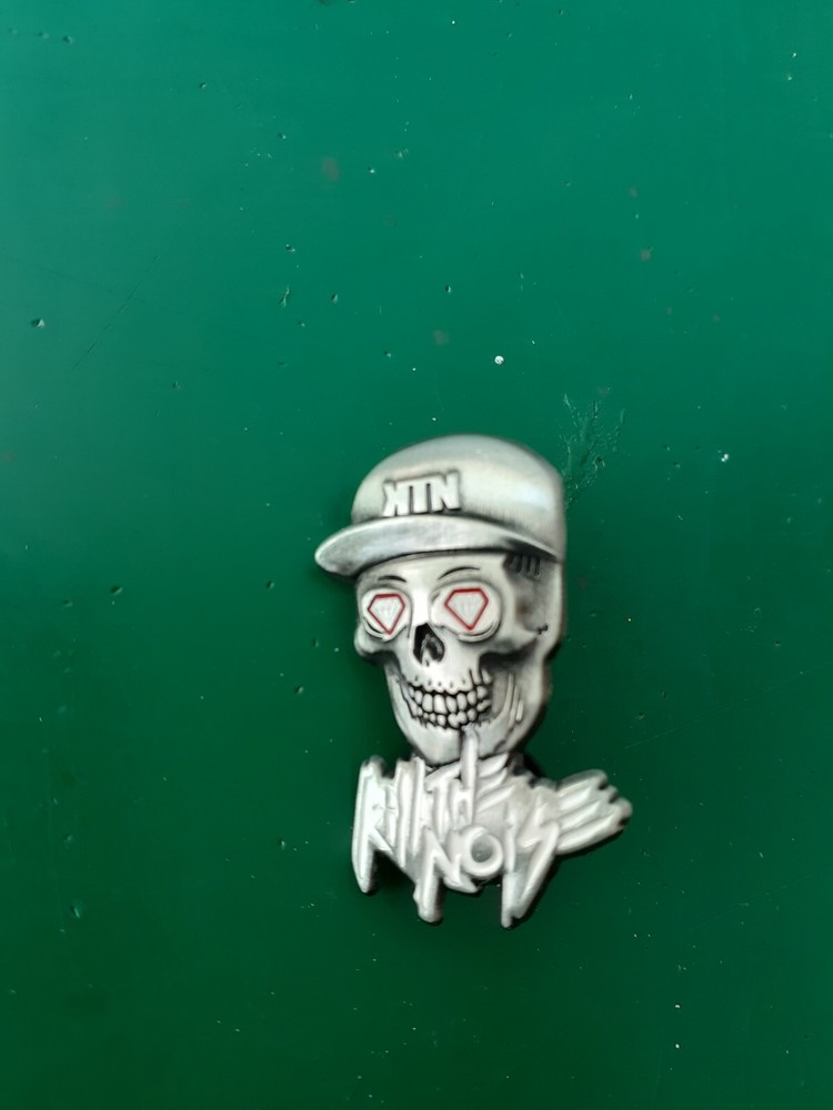 Kill The Noise EDM dubstep enamel lapel hat pin badge
