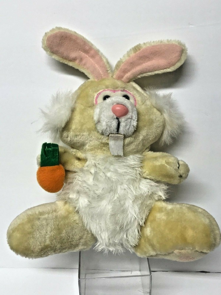 VINTAGE 1990 SPEARHEAD Full Body BUNNY RABBIT Puppet 10" Plush