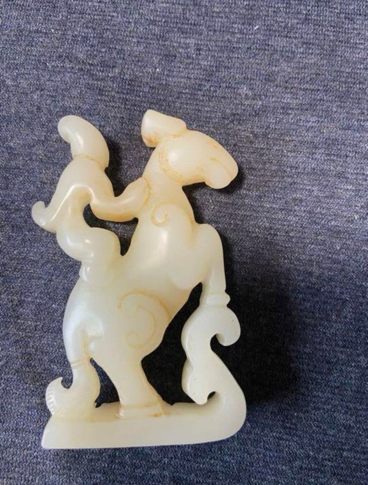 Shiratama Wada Jade Carving #e7176b