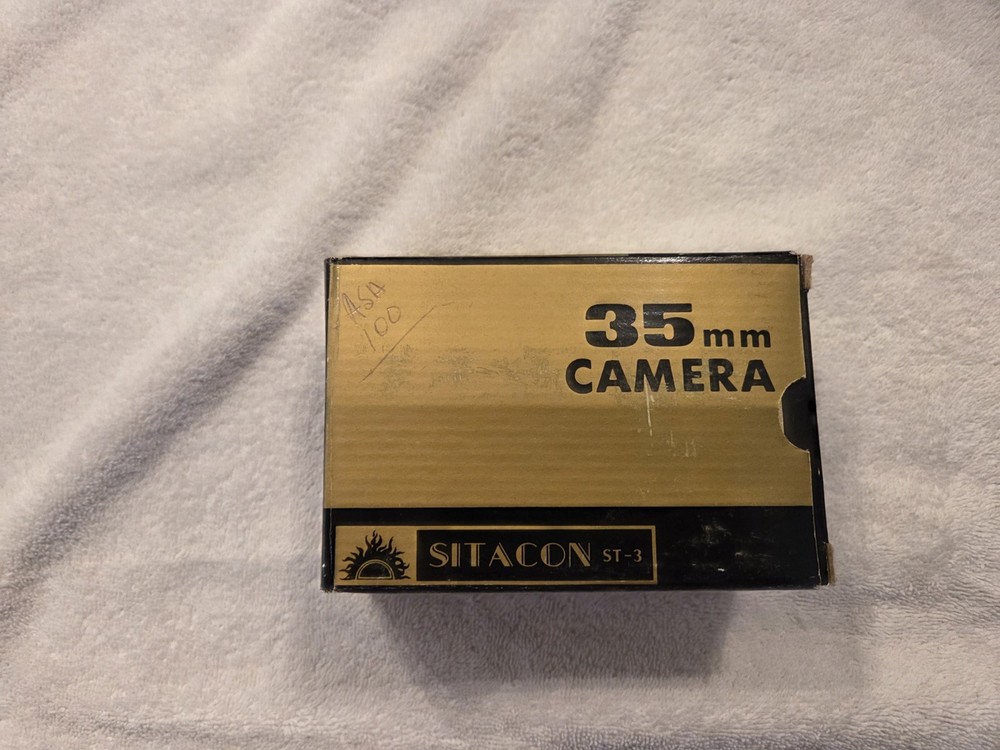 Vintage 35mm Sitacon ST-3 Camera with Case Untested NIB