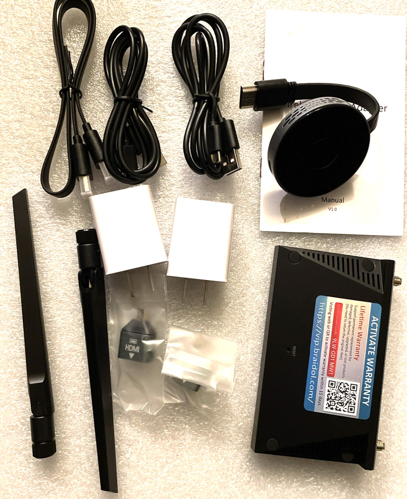 Wireless HD Adapter Transmitter & Receiver with Wireless HDMI Converter