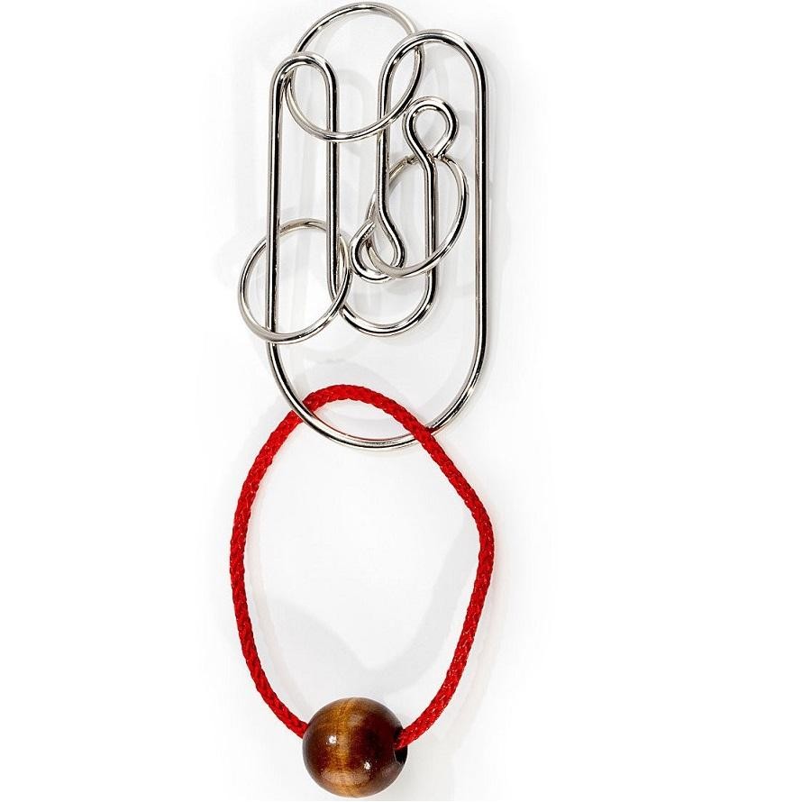 Racing Wire No. 2 - String Brainteaser Metal Puzzle