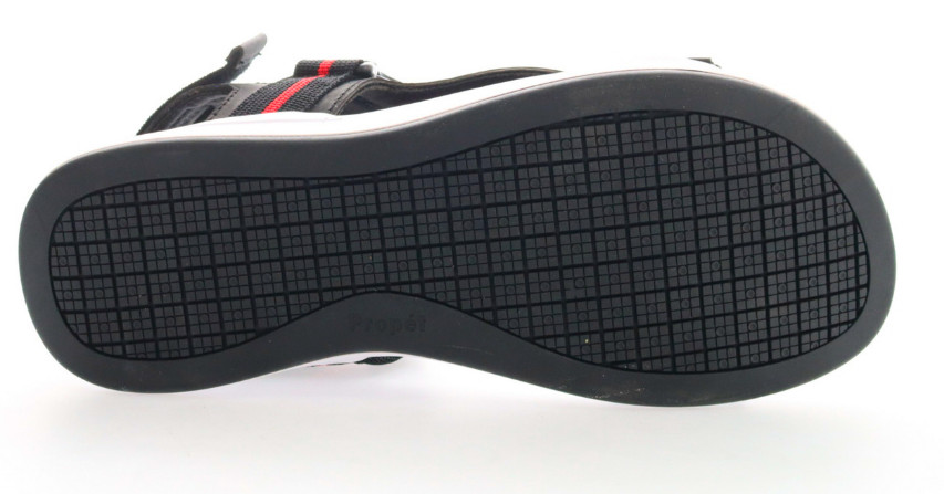 Eli Men's Sandal – Black/Red SIZE 8