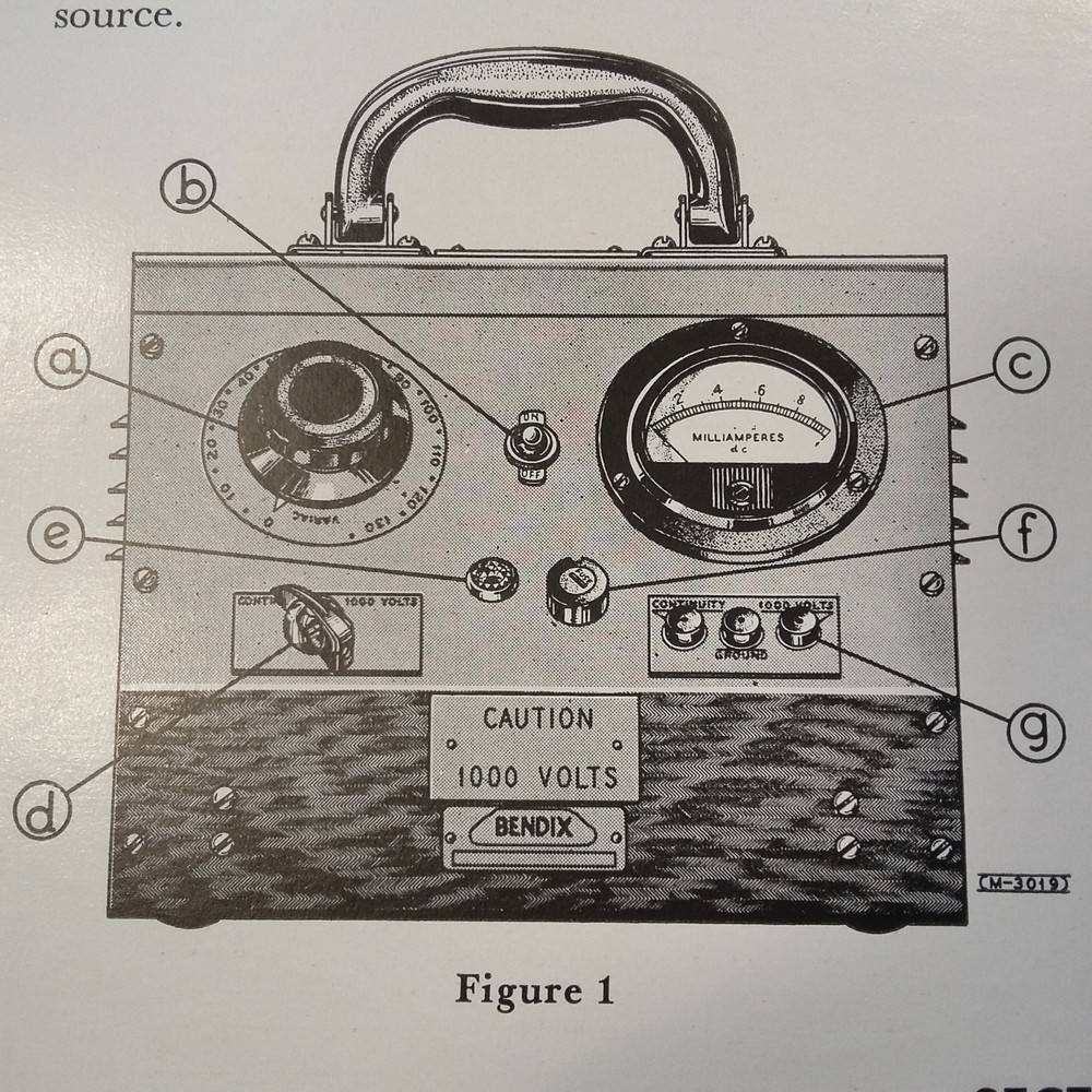 Bendix Scintilla Harness Tester 11-3030 Operating Instructions