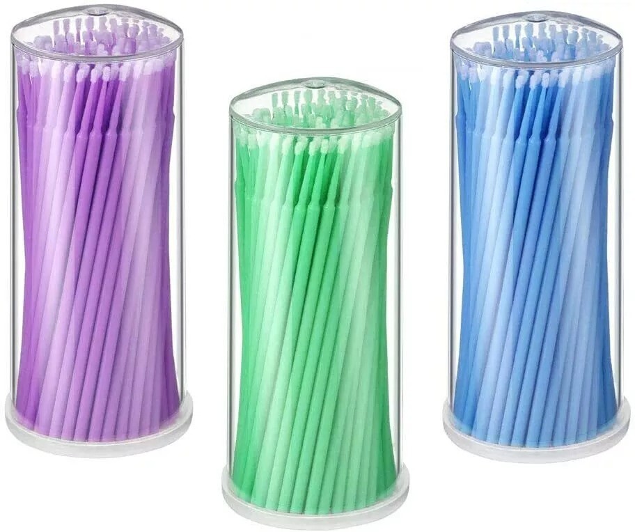 Micro Brushes Disposable Dental Microbrush Applicators 400 PCS, Microswabs Latis