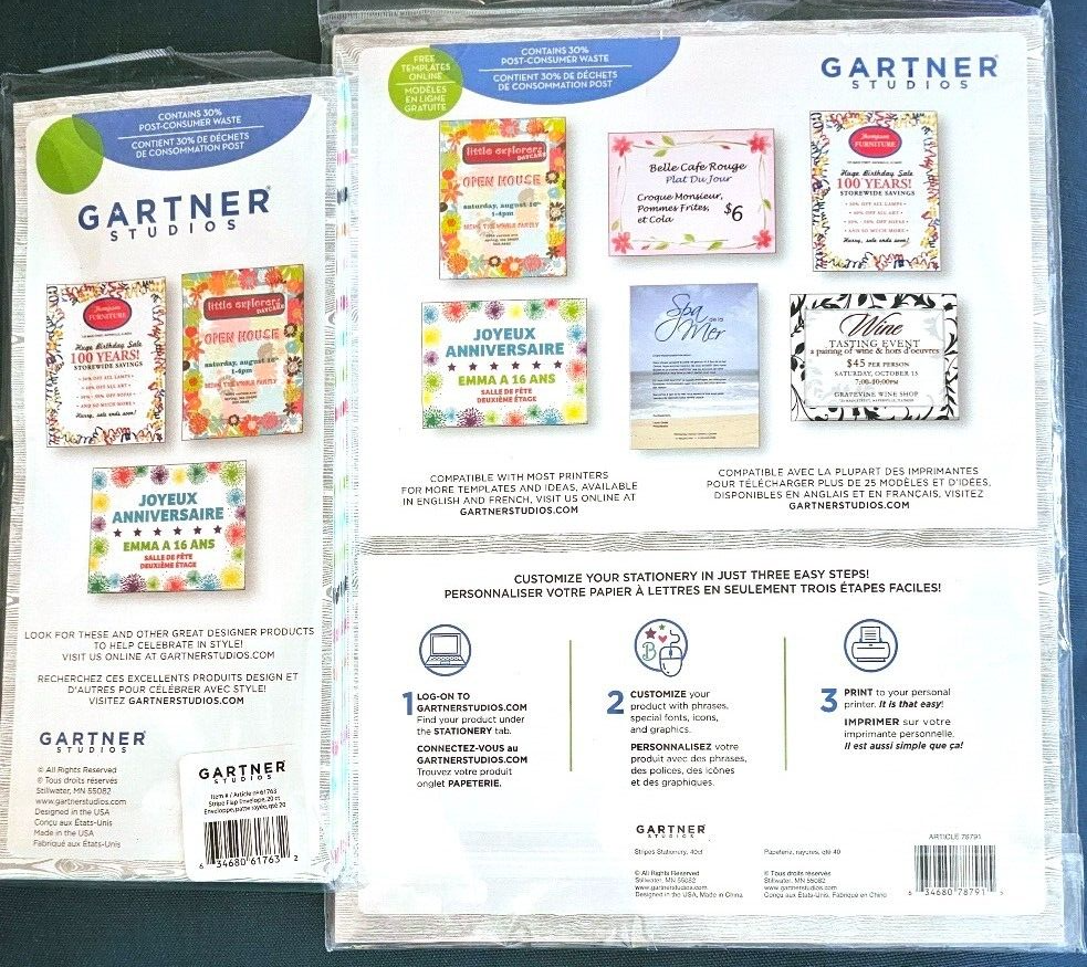 Gartner Studios Stationery + Stickers