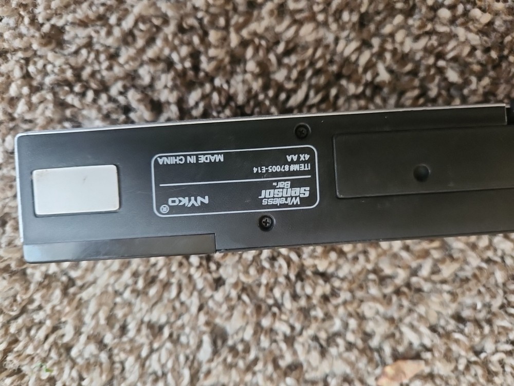 NYKO 87005-E14 Wireless Sensor Bar for Nintendo Wii Game Console Tested