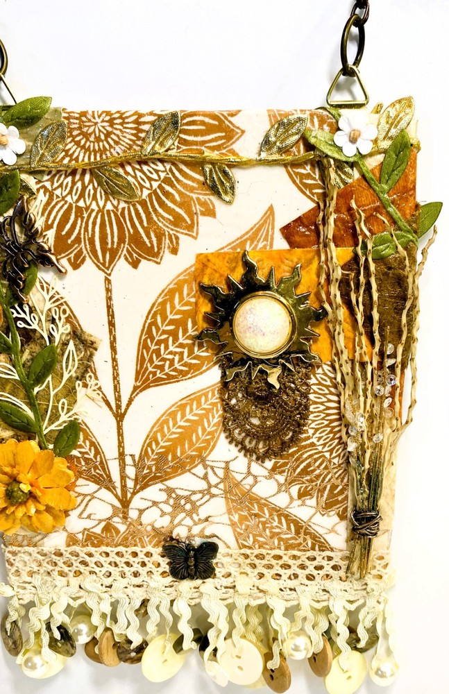Unique Mixed Media Hanging Art Boards