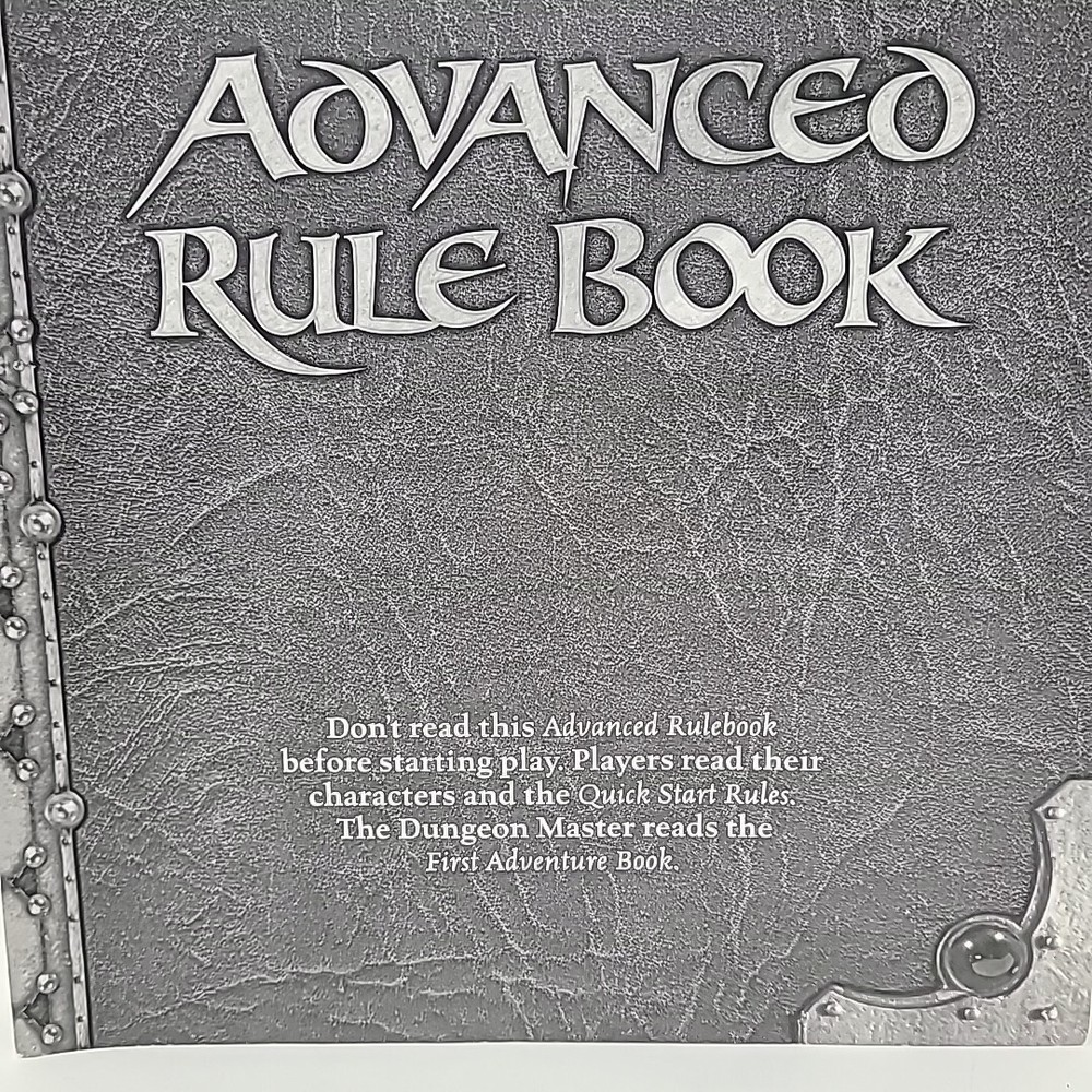 Dungeons & Dragons Advanced Rule Book Replacement Parts 2004 RPG Wizards