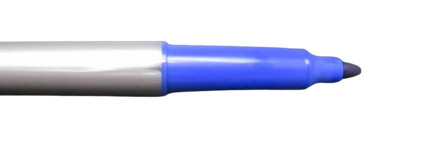 12 - Baseline Staples Fine Tip Blue Permanent Markers BL58129