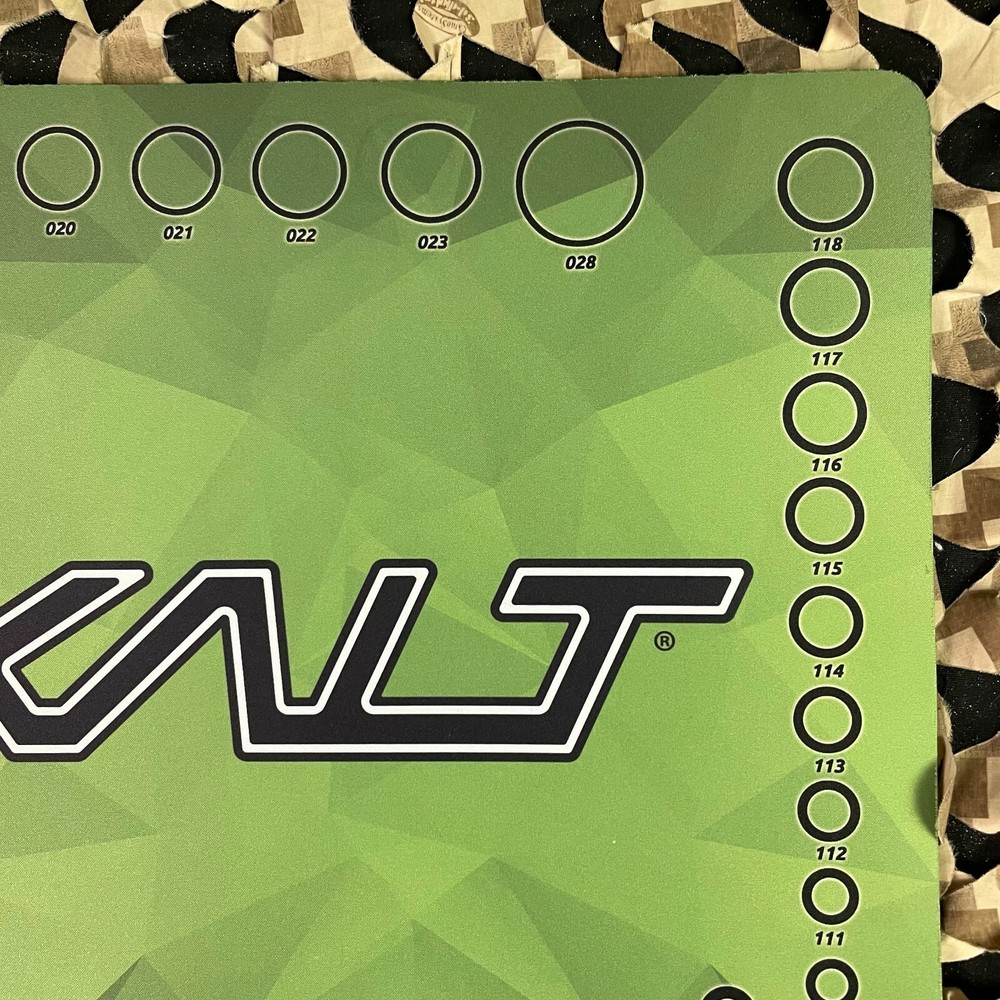 NEW Exalt V2 Paintball Tech Mat - Small - Lime