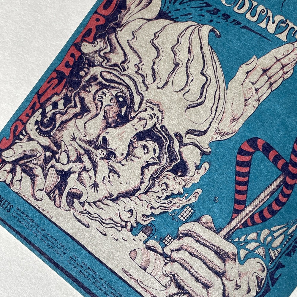 BG #144 Grateful Dead Postcard Art by Lee Conklin