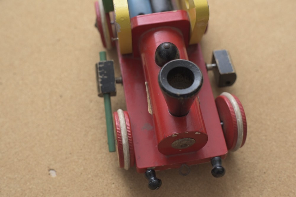 Vintage Brio Wooden Pull Musical Toy