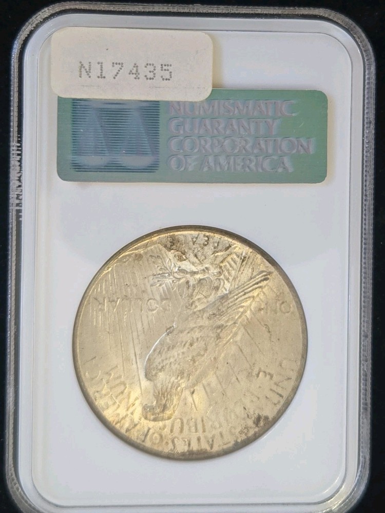 1925 Peace Dollar NGC Certified MS64