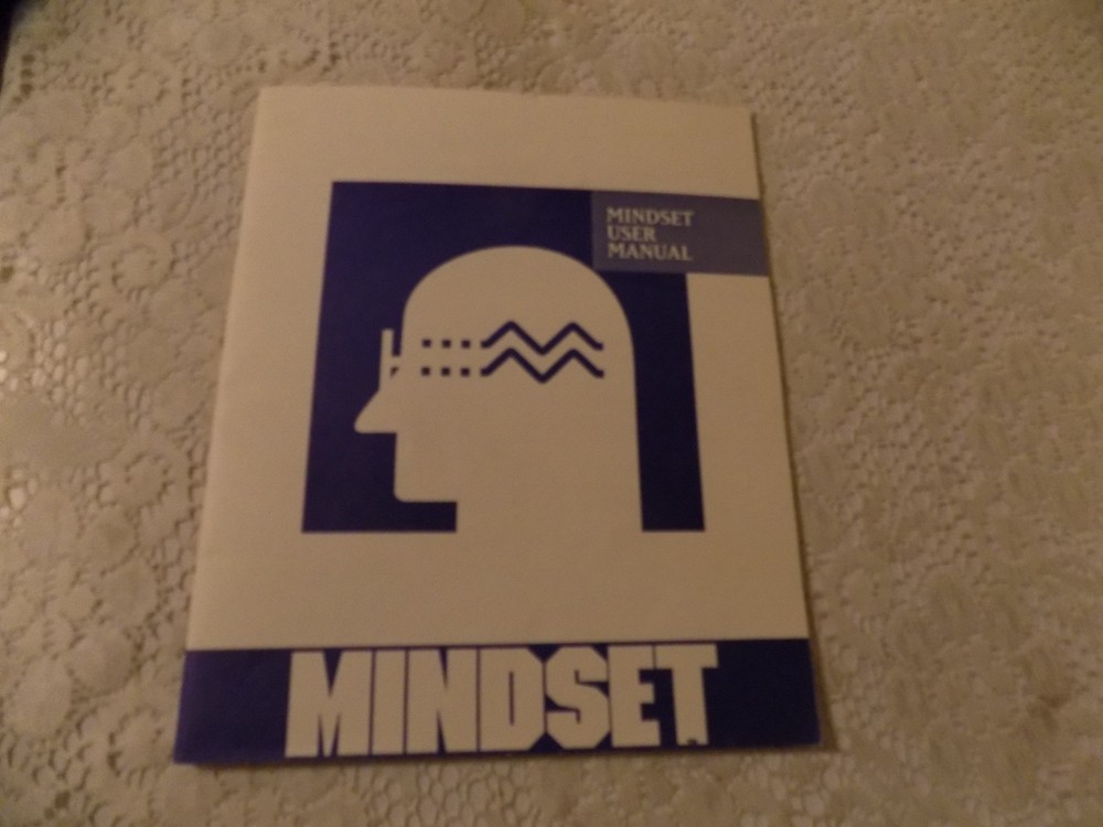 Mindset User  Manual 1991 - 1992  Vintage Rare Computing