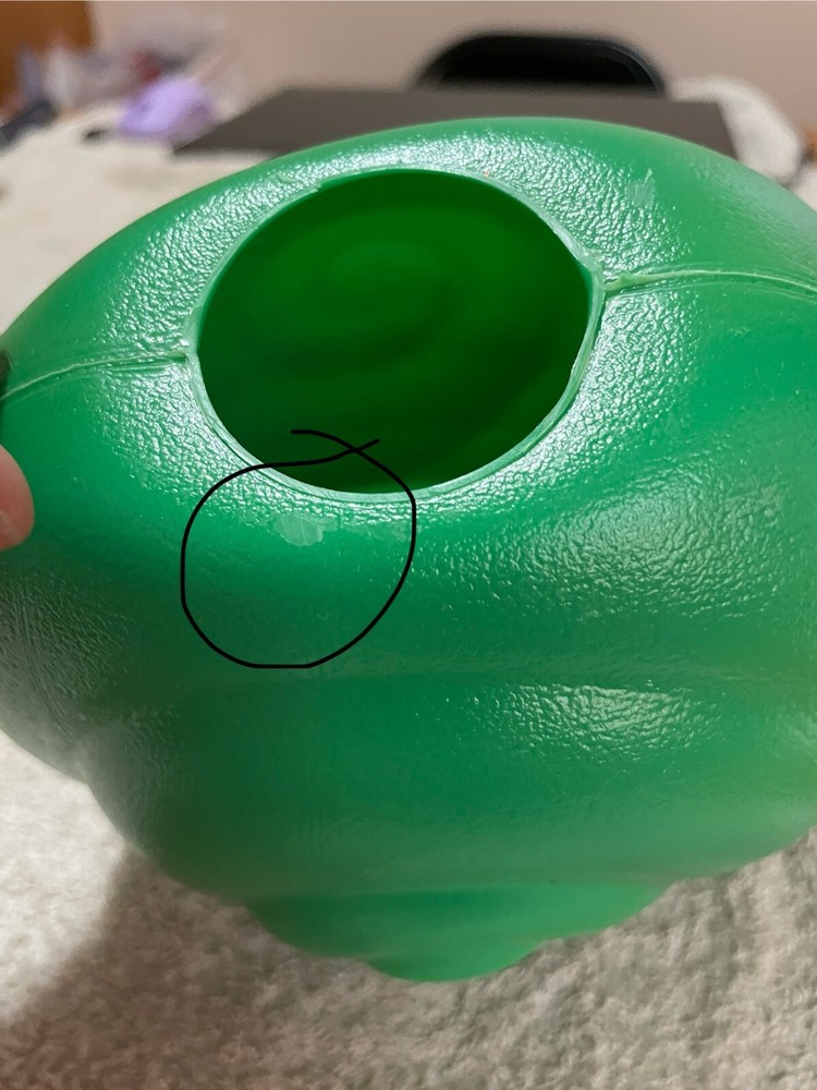 Green Plastic Snail Watering Can