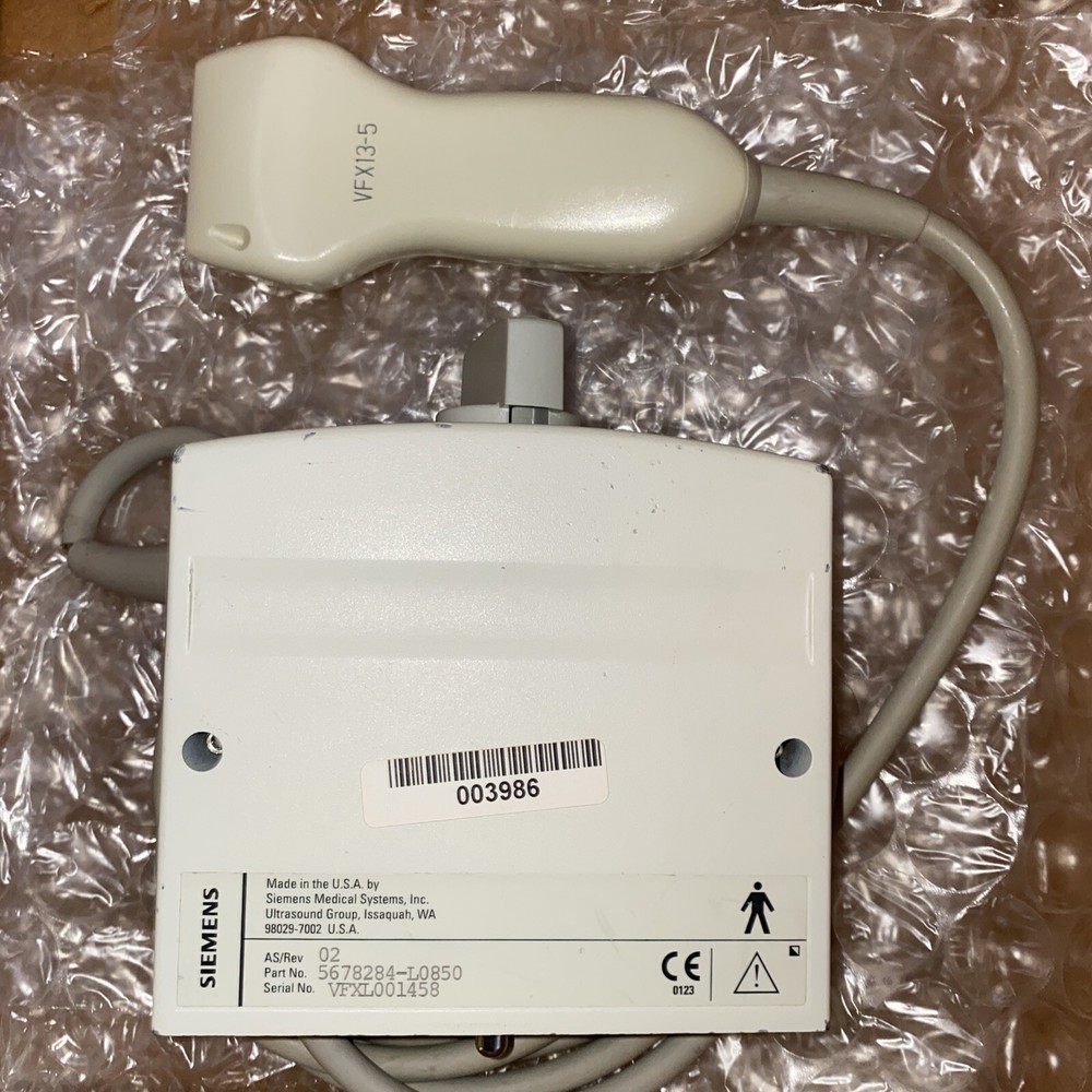 Siemens VFX13-5 Linear Array Multi-D Ultrasound Probe  (RM29985)