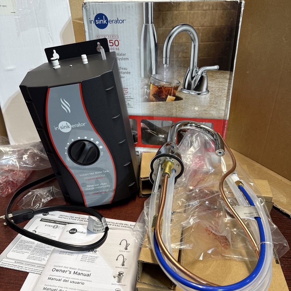 InSinkErator H-HOT150C-SS Water Dispenser - Chrome