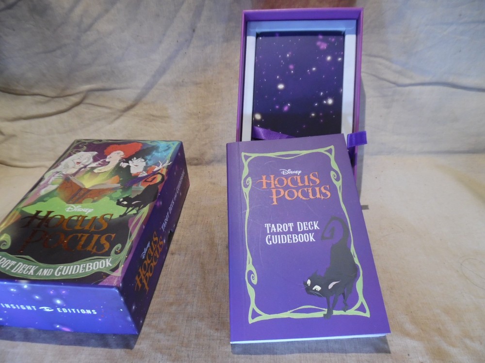 Hocus Pocus Tarot Deck – Disney – Complete Cards & Book – Opened
