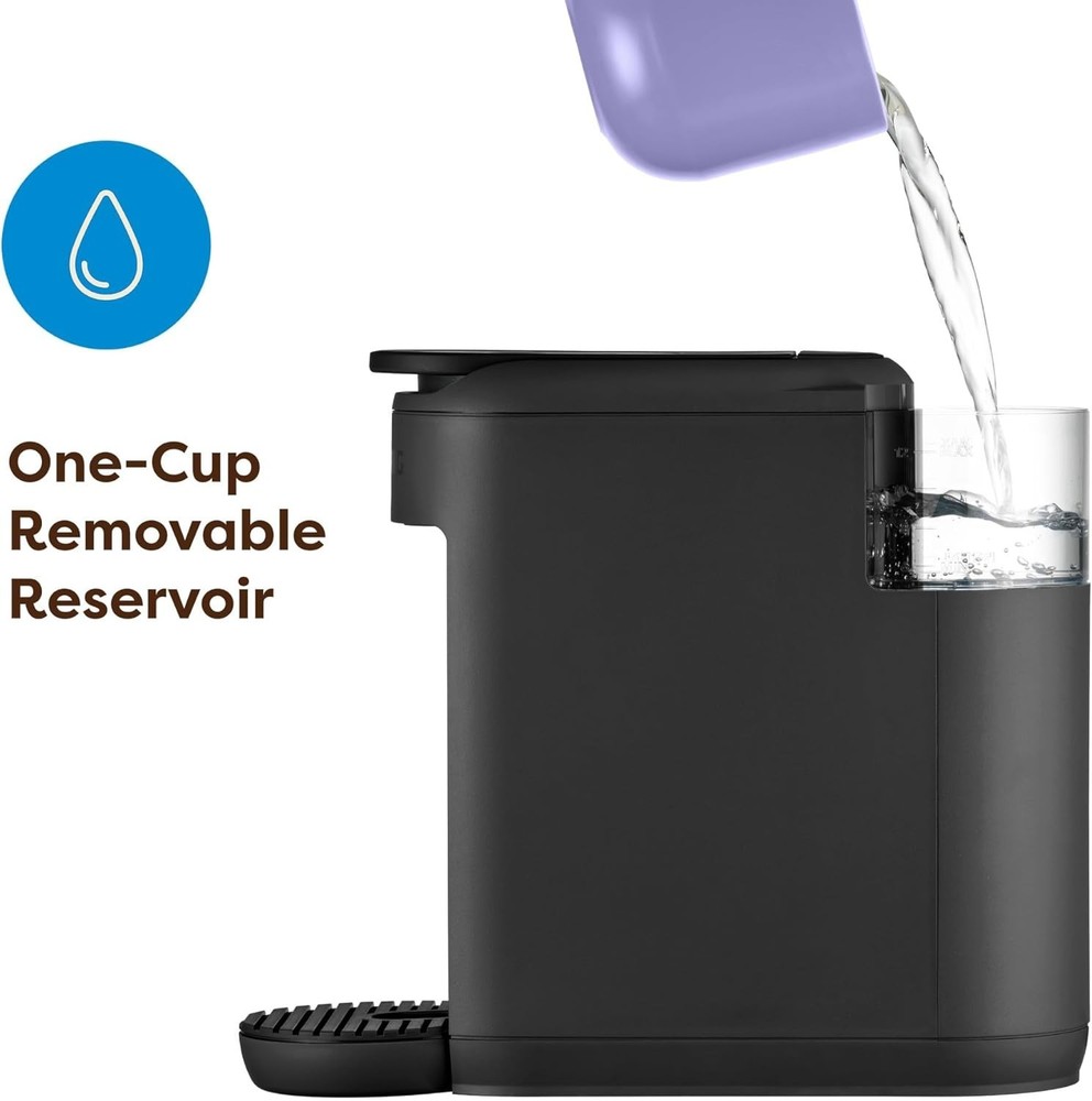 Coffee Maker Small Space Single Serve Compact Drip Machine 12oz