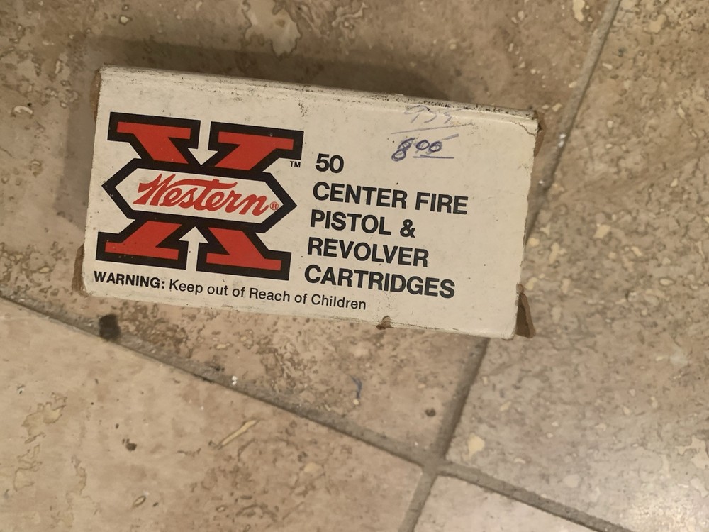 Vintage Western 38 Special Lubaloy Ammunition Box Empty