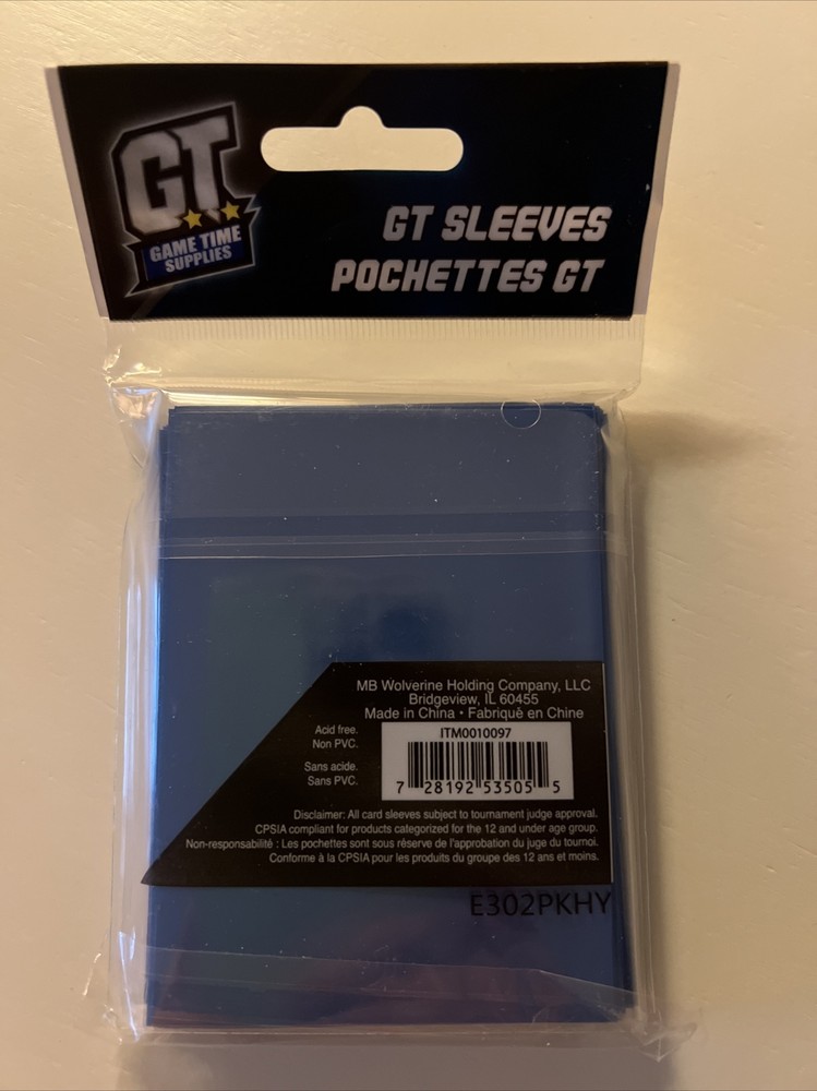 GT Card Sleeves Blue