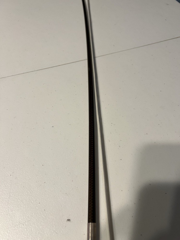 CodaBow Diamond GX Alabaster Violin Bow Needs New Hair