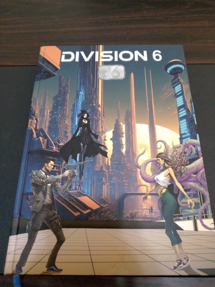 Division 6 RPG with 2 Missions and GM Screen