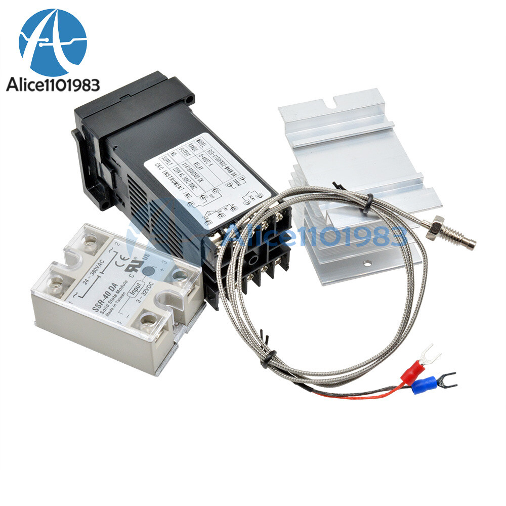 REX-C100 Digital Thermostat temperature Controller SSR Output K Thermocouple