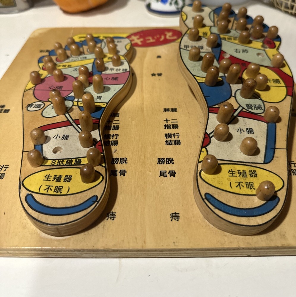 Foot Acupuncture Model. Vintage Piece. Missing Few Pieces.