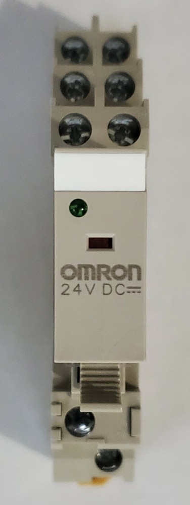 24VDC minirelay minirele OMRON socket latching with base 5 Amp - 2 PIECES