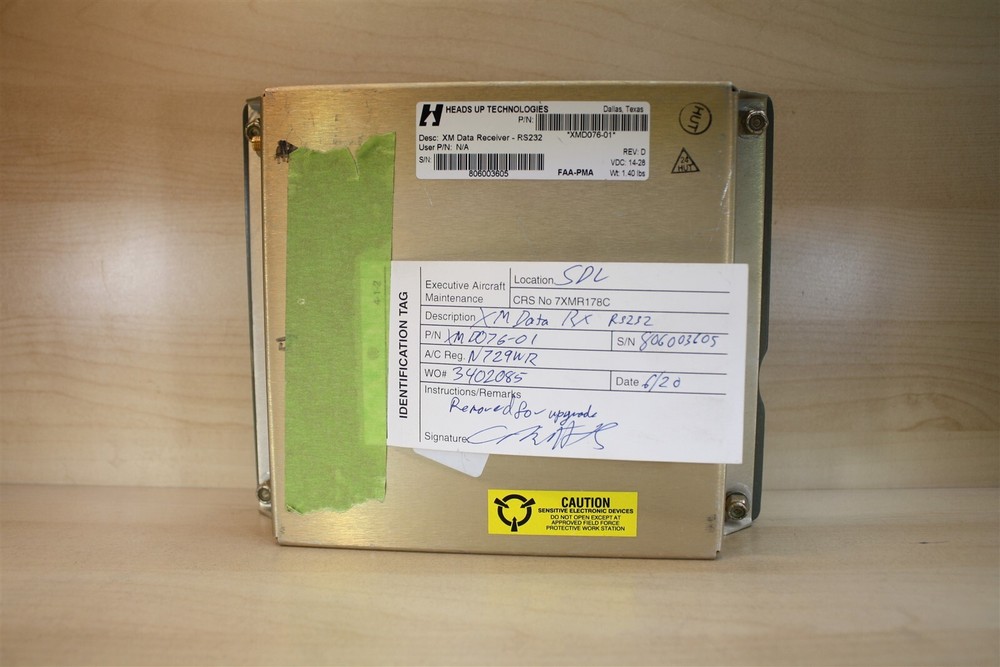 Heads Up Technologies XMD076-01 XM Data Receiver