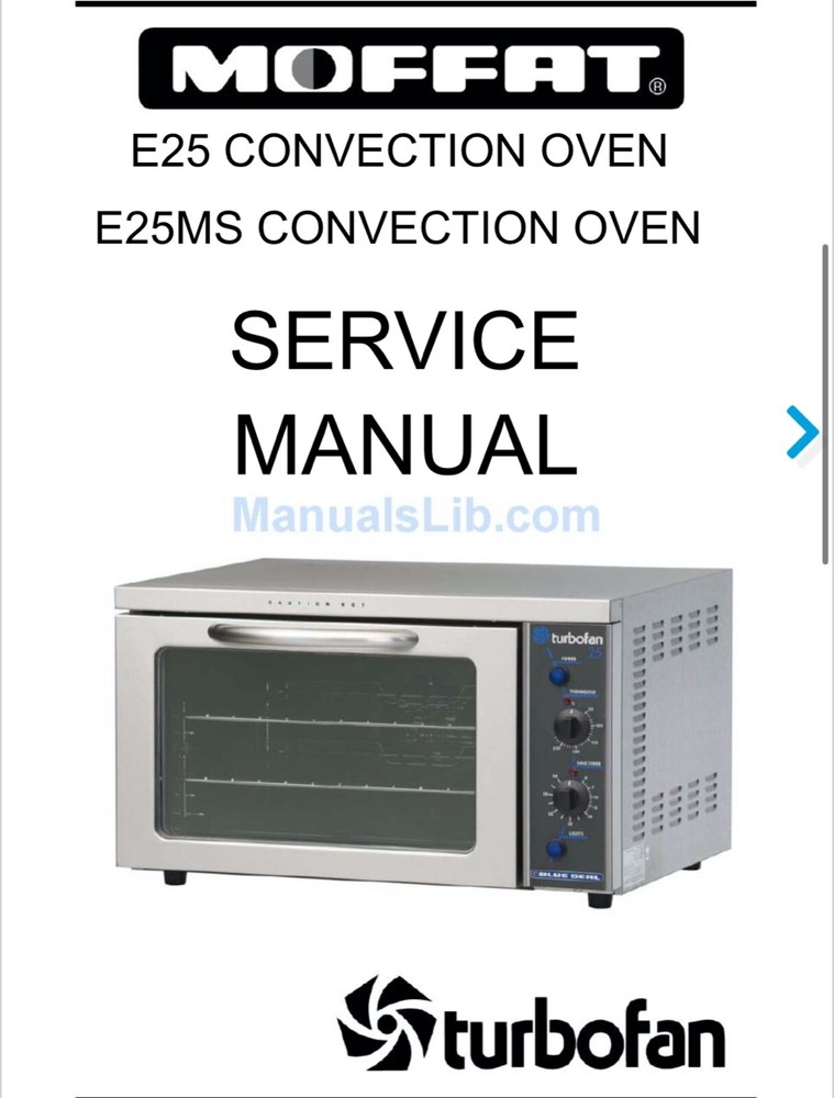 moffat turbofan E25 Convection oven