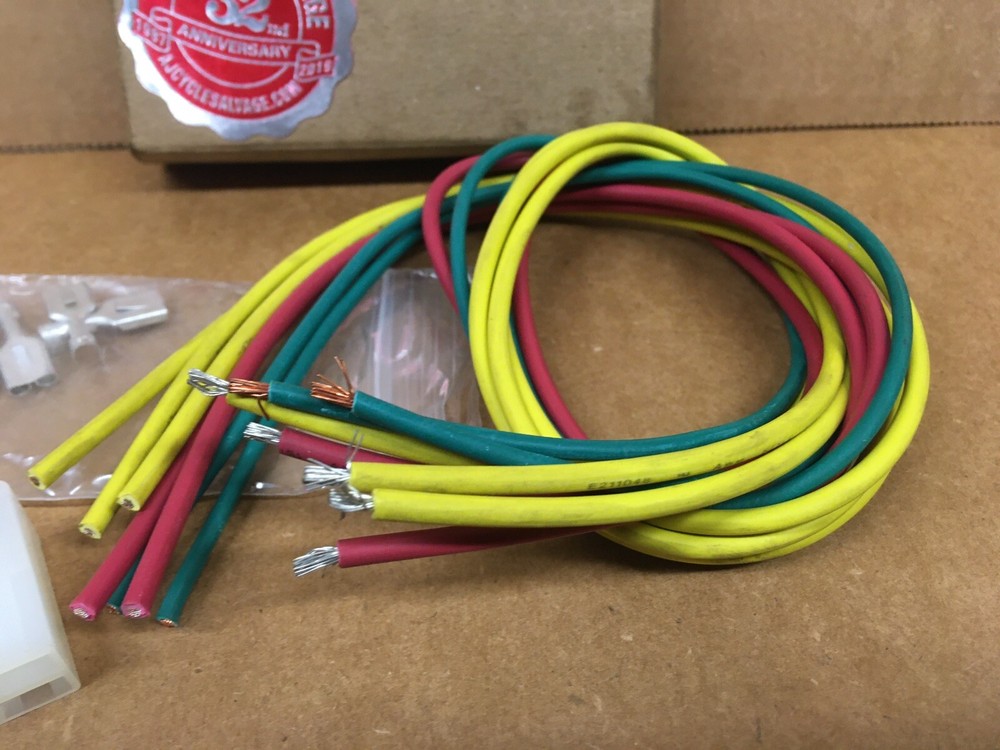 2001-2004 Suzuki GSXR1000, Ricks Electrics Regulator rectifier plug and wires