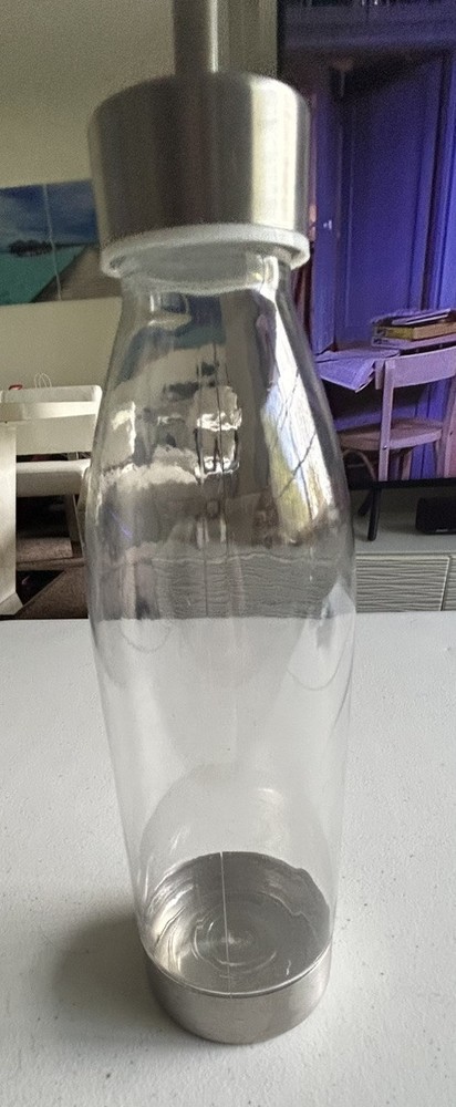 Clear Water Bottle PBA Free For Cold Drinks Only