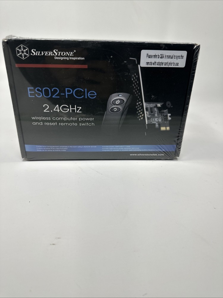 Silverstone Wireless Computer Power And Reset Remote Switch