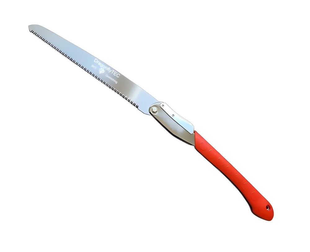 DragonflyTEC Large Folding Saw:Extra-Long 14-Inch Blade Extra Large, Red