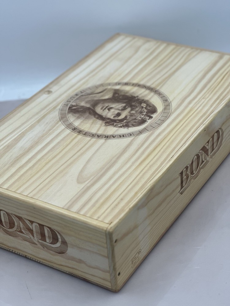 1-6pk Bond Wooden Wine Box