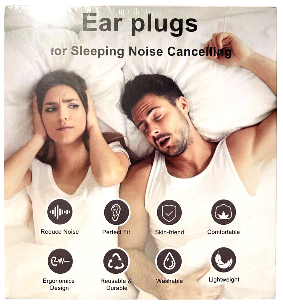 Ear Plugs For Sleeping - Noise Cancelling