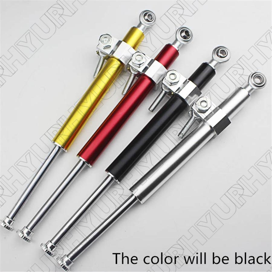 330mm Durable Motorcycle Universal Aluminum Steering Damper Stabilizer Linear