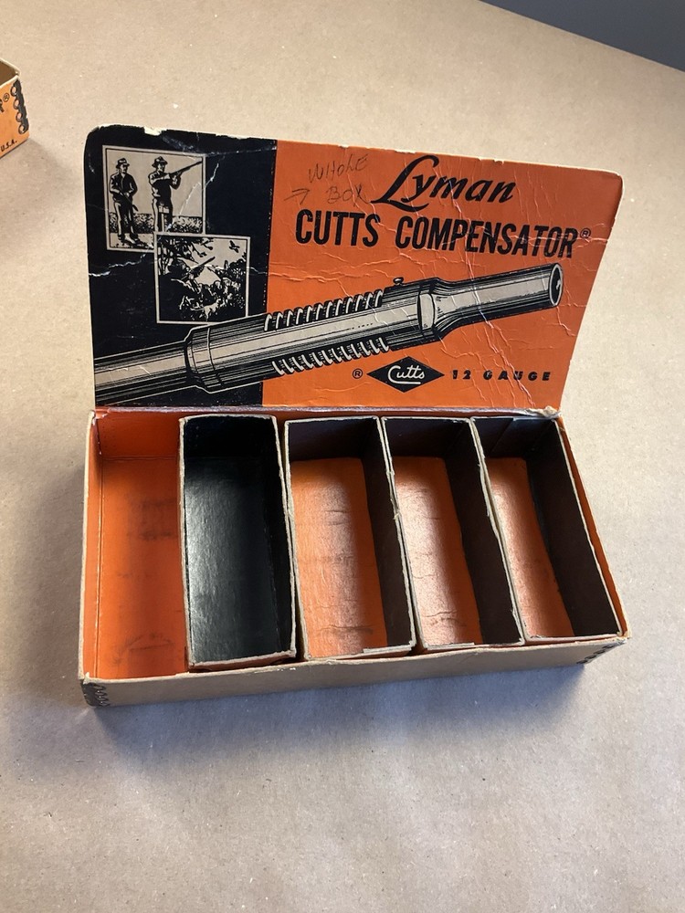 Lyman Cutts Compensator 12 Ga Box ~ Box Only