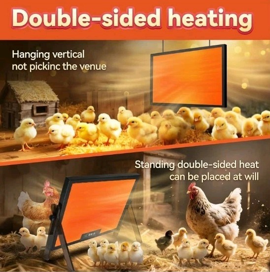 Smart Chick brooder Heating Plate for Chick 12"x16" Chicken coop Heater