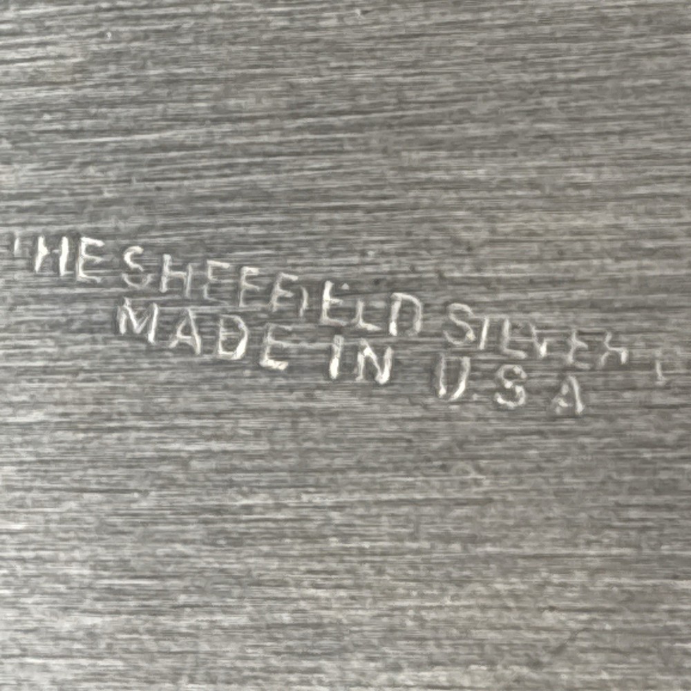 The Sheffield Silver-Plated Round Bottle Caddy With Handle