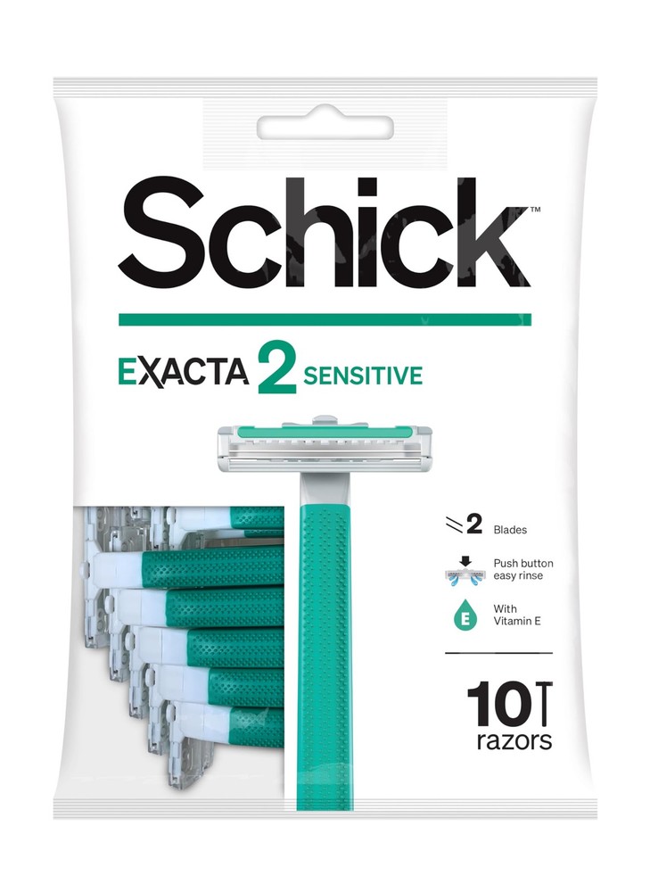 Sensitive Disposable Razors - 10 Count Pack for Smooth Shaving