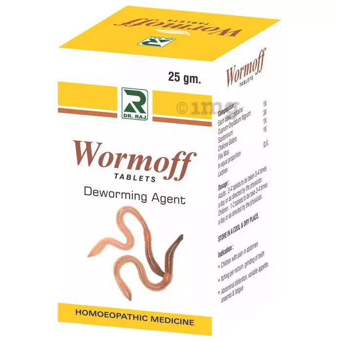 Permanent Treatment For Hookworm, Roundworm, Tapeworm Removal Tablets Homeopathy