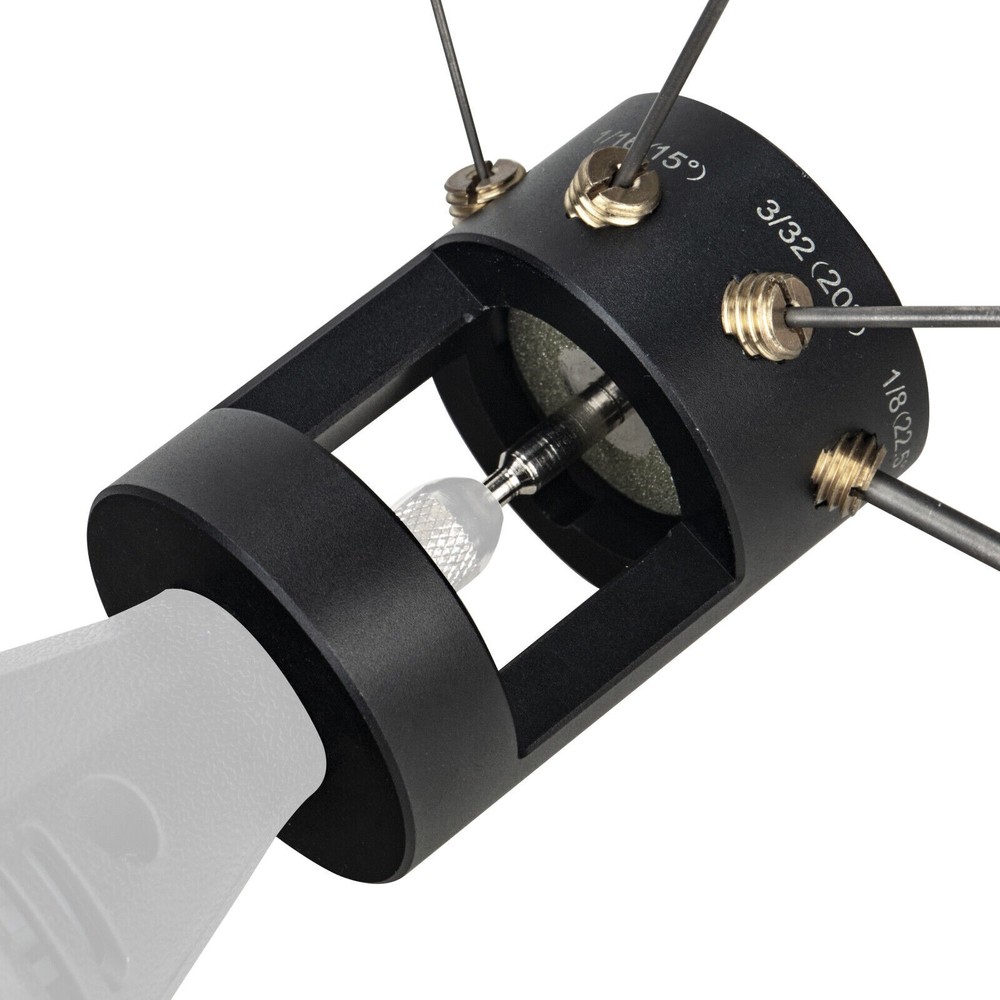 Tungsten Grinder & Sharpener Multi-Angle Offsets Head Tool For TIG Welding