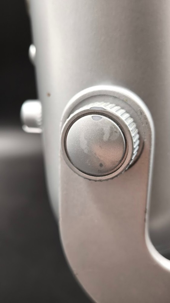 Blue Yeti Microphone Used Working Silver