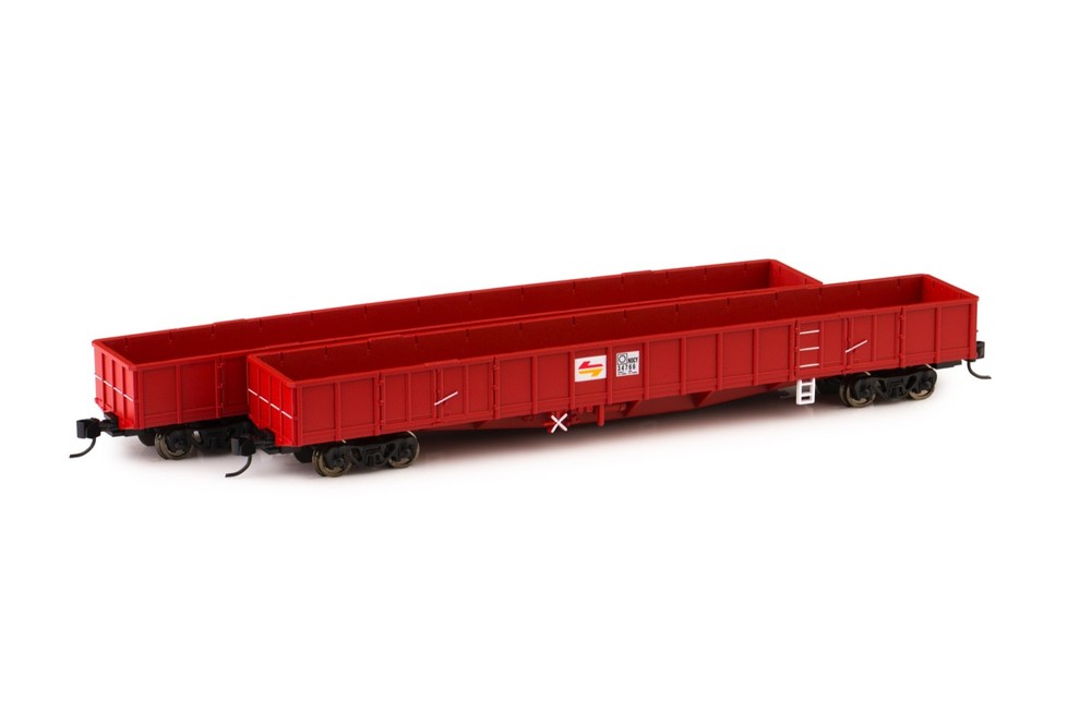 Buckambool Models NOCY Open Wagon 2 pack – SRA Red with Candy L7 V2