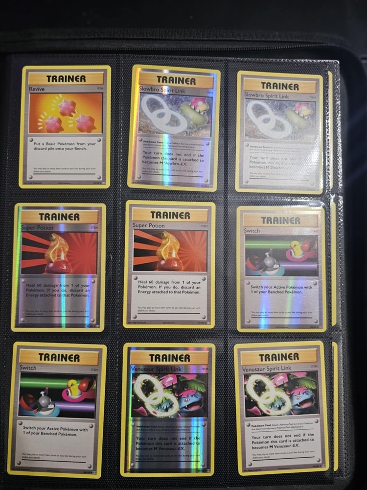 2016 Pokemon XY Evolutions- Complete Master Set- PSA 8 Charizard - Binder LP/NM+